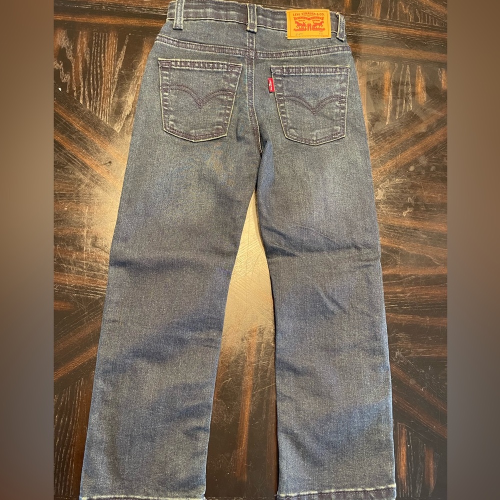 Levi's Men's Dark Indigo Straight Jeans